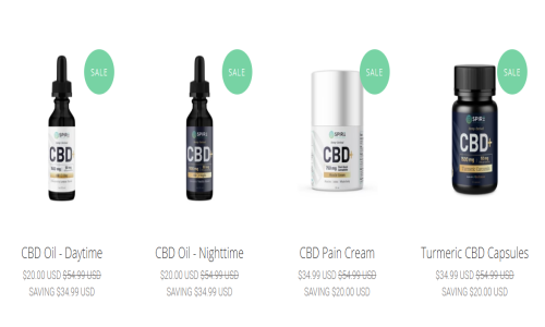 SPIRE HEMP WELLNESS Screenshot 2